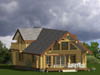 log home plan 77